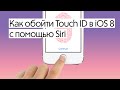Как обойти Touch ID в iOS 8 с помощью Siri 
