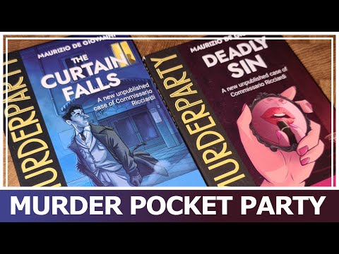 Murder Pocket Party Review (Deadly Sin + The Curtain Falls)