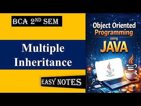 Multiple Inheritance In Java Why Classes Dont Support It Interface Sol Java One Bit Extra