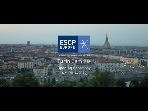 ESCP Europe Turin campus Opening Ceremony A.Y. 2016/2017