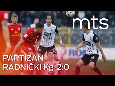 FK Partizan FK Radnički Kragujevac 2:0, LLT SLS 23. kolo, sezona 2021/22