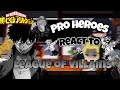 Pro Heroes React To League Of Villains LOV MHA Gacha Club MY HERO ACADEMIA