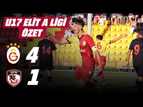 Elit U17 A Ligi | 2. Hafta Galatasaray - Gaziantep FK Maç Özeti