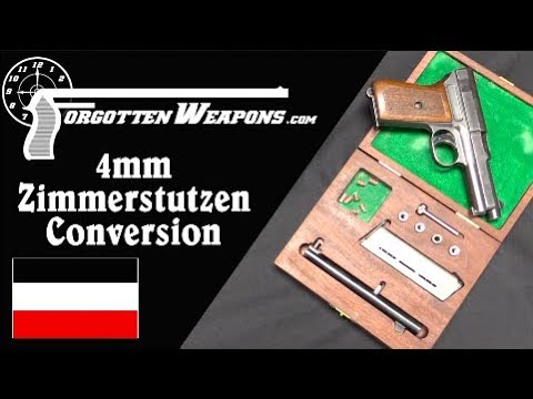 4mm Zimmerstutzen Parlor Conversion for a Mauser 1914