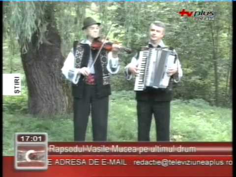 Rapsodul VASILE MUCEA pe Ultimul drum Bilca 15 ianuarie 2011