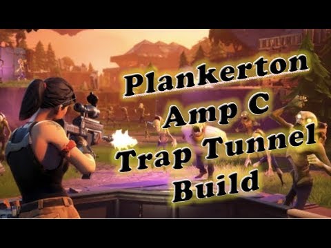 Fortnite Plankerton SSD Apm C Trap Tunnel Build