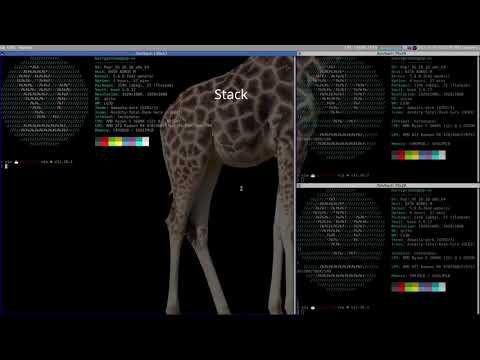 Qtile Tiling window manger