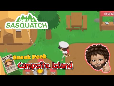 Sneaky Sasquatch - Sneak Peek | Campsite Island, is it for the multiplayer?