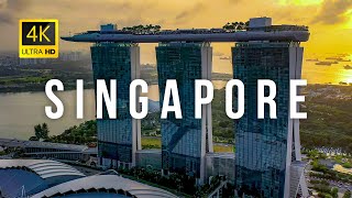 Singapore 🇸🇬 in 4K Ultra HD | Drone Video