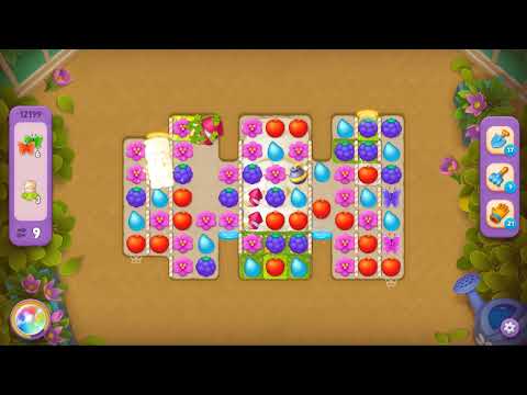 Gardenscapes level 12199 Gameplay #Bubunka
