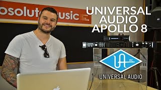 Video thumbnail for UNIVERSAL AUDIO APOLLO 8 INTERFACE OVERVIEW by Absolute Music