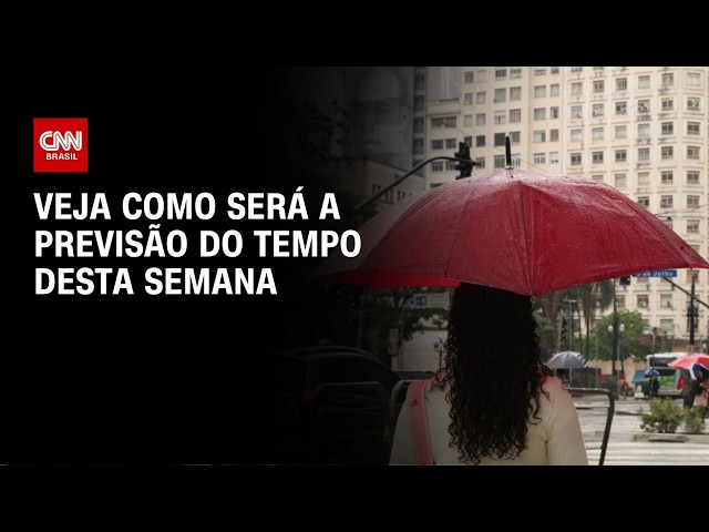 Previsão do tempo: Temporais voltam a atingir Sul e Sudeste nesta semana | CNN PRIME TIME