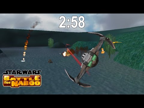 The Dark Side in 2:58 - PC Speedrun - Battle for Naboo