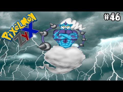 CAPTURAMOS O LENDÁRIO THUNDURUS!! - MINECRAFT: POKEMON ZYX ep.46