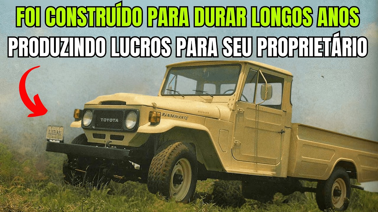 A História do Toyota Bandeirante : Veja Sua História e Por Que Sua Produção Foi Encerrada no Brasil