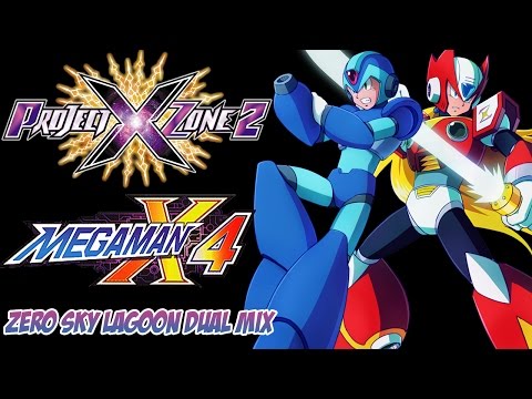 Project X Zone 2 Mashup - Mega Man X4 Zero Sky Lagoon Dual Mix