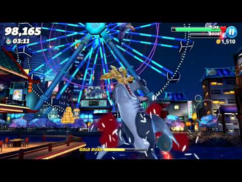 Moustache New Live Contest (GOLD RUSH) - Hungry Shark World