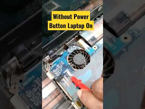 How to Power On Laptop Without Power Button | Without Power Button Laptop On#MacNitesh