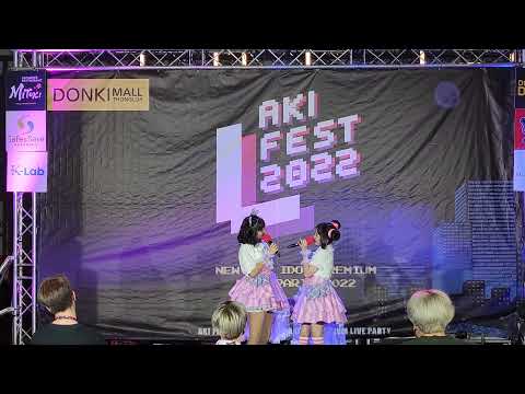 VID 5603   Fina & Pai  - "  Love Lesson 101  "  AKI FEST 2022 @  DONKI MALL Thonglor