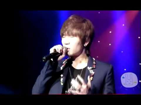 20110625 K.Will My Heart Beating Concert - Dropping the tears