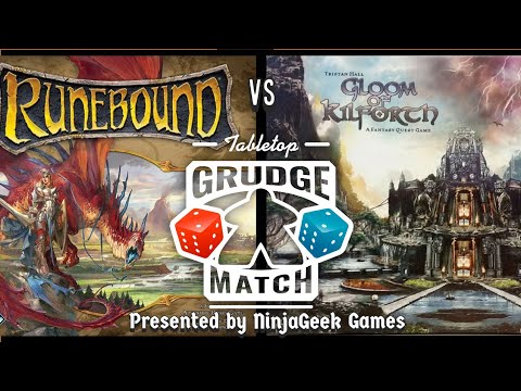 Tabletop Grudge Match: Runebound vs Gloom of Kilforth 