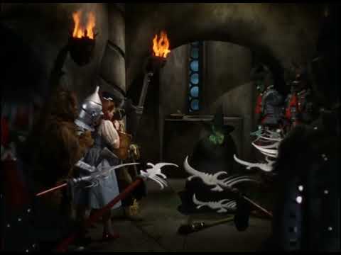 The Wizard Of Oz (1939)  - I'm Melting Scene