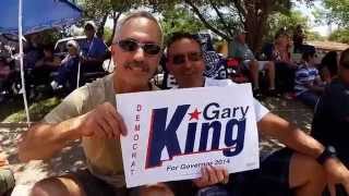 preview picture of video 'Gary King for Governor - Taos Fiesta Parade'