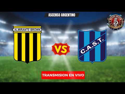 ALMIRANTE BROWN vs. SAN TELMO EN VIVO | PRIMERA NACIONAL 2026 ⬛🟨 vs 🟦⬜ ¡PARTIDAZO POR LA FECHA 14