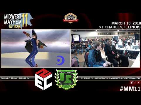 Midwest Mayhem 11 SINGLES POOLS: Ma Li Gi (Donkey Kong) vs. Drystan (Bayonetta)