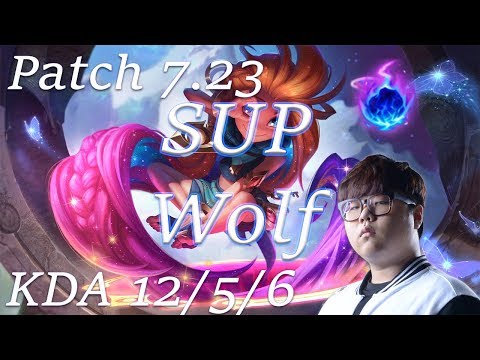 Best SKT T1 Wolf Zoe Vs Miss Fortune SUP Patch 7.23 KDA 12/5/6