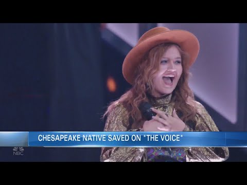 Chesapeake native Lana Scott saved during Battle Rounds on 'The Voice'