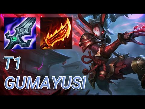 T1 Gumayusi Kalista ADC VS Kai'Sa | KR Challenger Patch 13.19