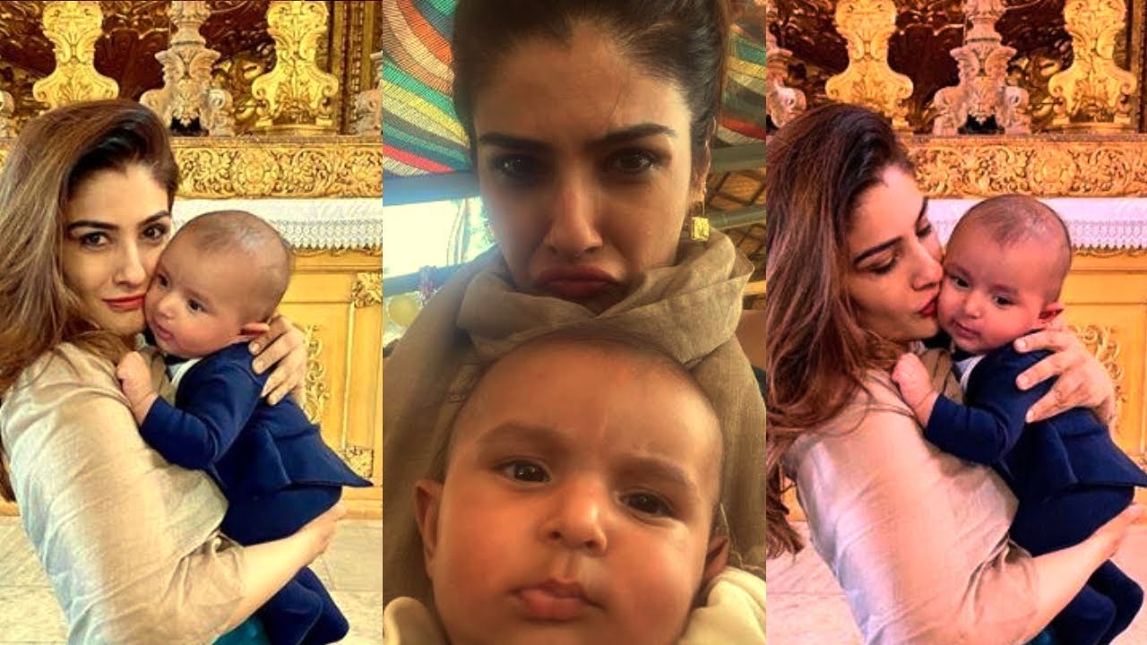 Raveena Tandon Shares Grandsons Adorable Pictures