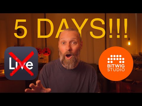 I’m leaving Ableton for Bitwig after 5 days