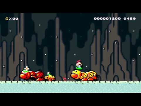 Bowser Tooks Over GameXplain by Matt - Super Mario Maker - No Commentary 1AF