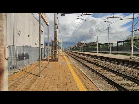frecciarossa 1000 francese in transito alla stazione di Collegno