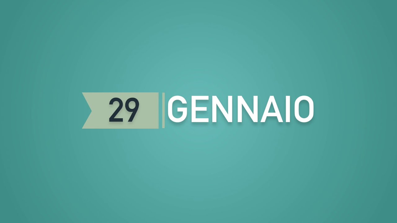 Meditazione Calendario “Parole di Vita” del 29 Gennaio 2021
