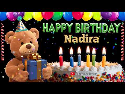 Nadira Happy birthday To You - Happy Birthday song name Nadira 🎁 🎂