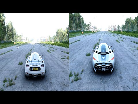 Speed  Test  Koenigsegg  ONE:1  VS  Koenigsegg  JESKO  Forza  Horizon  5  4k  60PFS