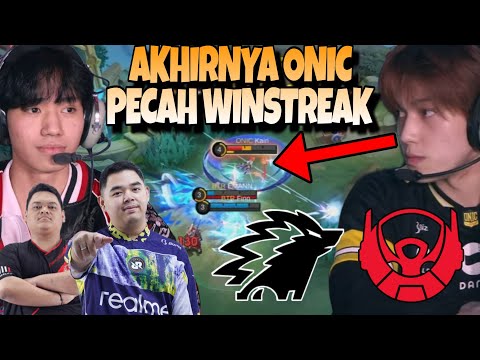 KAIRI WAS GIVEN TO FANNY, WAS IT WRONG?! ONIC'S 100% WIN RATE BROKEN, GUYS!! ONIC VS BIGETRON MAT...