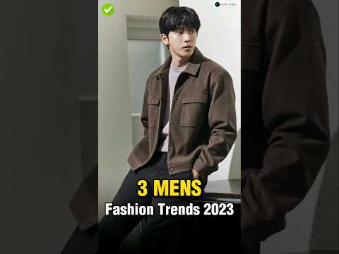 3 Men's Fashion Trends ✅ || #shorts #viral