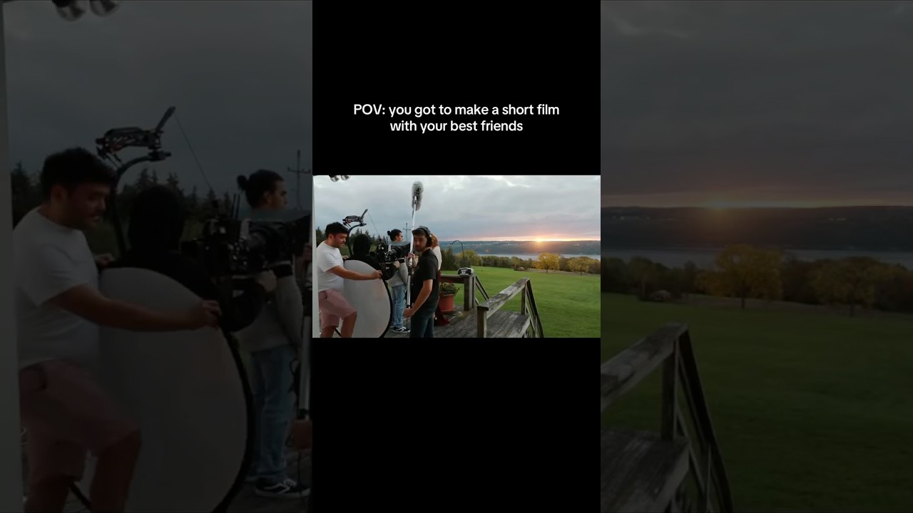 POV: you get to make a film with your best friends | #film #pov #shortfilm #y2k #filmschool