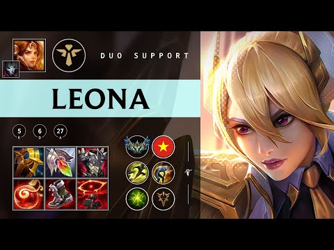 Leona Support vs Rell - VN Challenger Patch 25.23