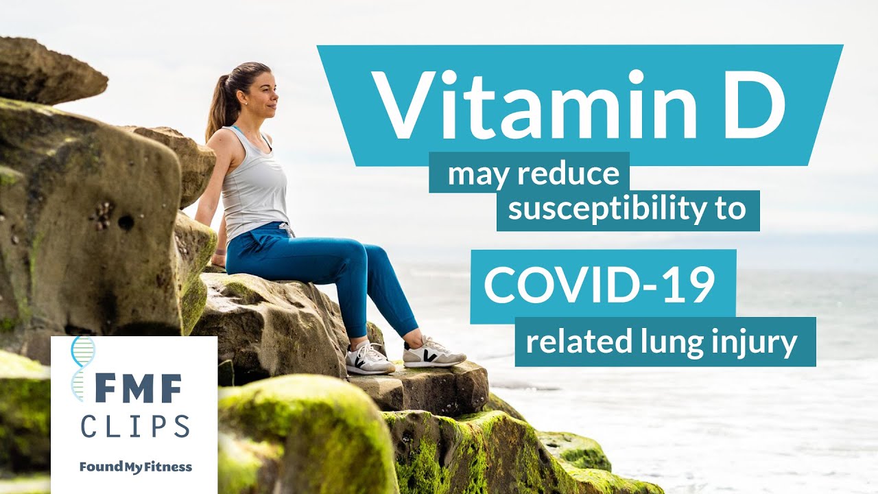 Vitamin D may reduce susceptibility to COVID-19-associated lung injury