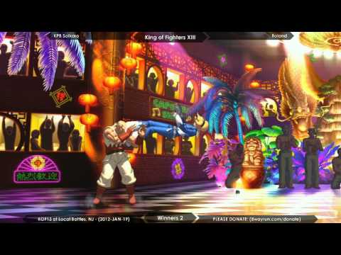 LB KOFXIII #01 - W2 - Roland VS KPB Solkaro