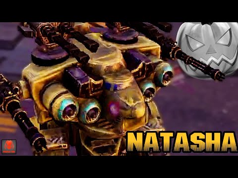 NATASHA Machine Gun Obliterating Bots During Halloween Update | Juggernaut Firepower [Raw Gameplay]