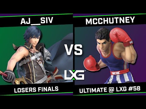 aj__siv (Chrom) vs McChutney (Little Mac) - Smash Ultimate @ LXG 58 - Losers Finals