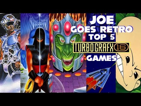 Top 5 TurboGrafx 16 Games - Joe Goes Retro