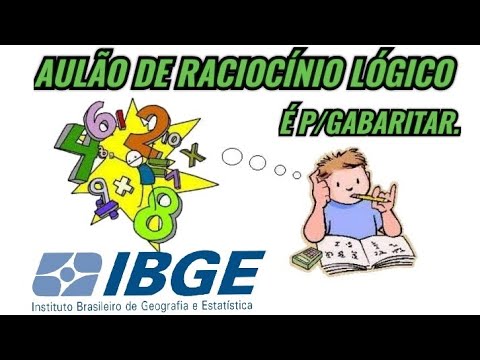 RACIOCÍNIO LÓGICO para APM, ACM/ACS do IBGE...AULÃO 1° Show, para GABARITAR na PROVA.