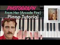 Photograph by Arcade Fire - Easy Piano Tutorial